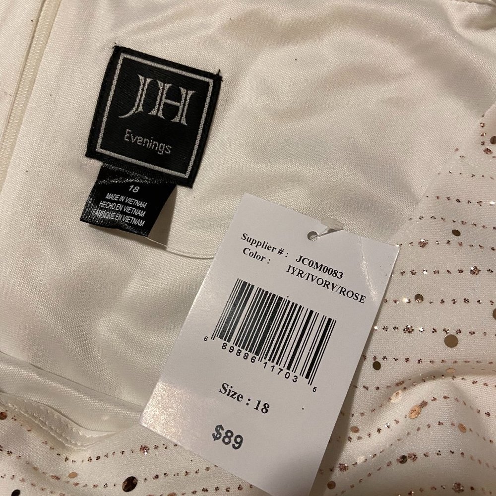 NWT JH Evenings Dress, Size 18 - Picture 3 of 4